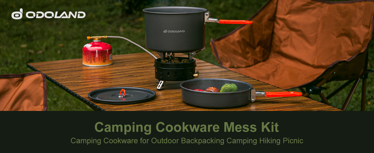 Camping Cookware Mess Kit