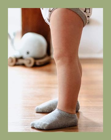 Toddlers, Kids Anti-Allergıc Socks, Cotton, Stretchy, Unisex Baby Socks