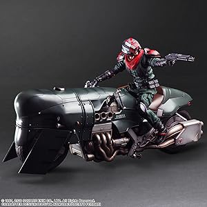 値下不可 美品 PLAY ARTS改 ローチェ&バイクSET 新品輸送箱未開封 ファイナルファンタジーVII リメイク PLAY ARTS改 ローチェ
