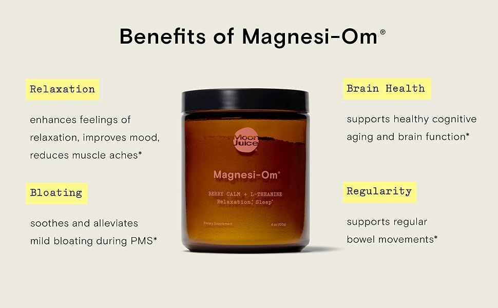 MagnesiOm by Moon Juice for Natural Calm, Sleep