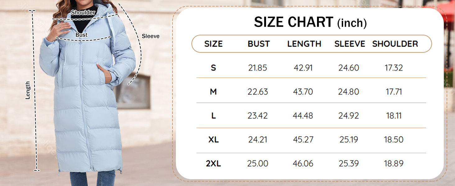 Warm Puffer Jacket Womens Womens winter coats Puffer Coat Women Long winter coats for women
