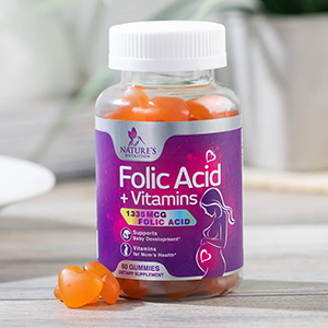 Folic Gummies Bottle