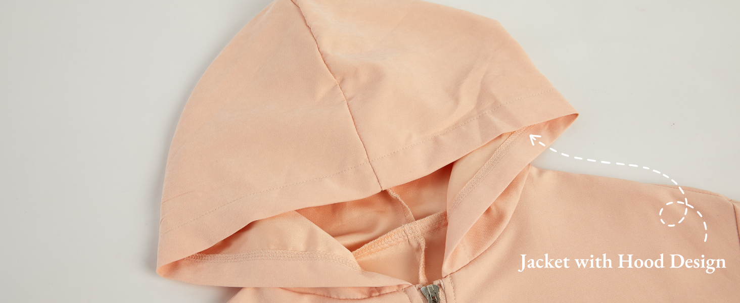 Jacket with Hood Design