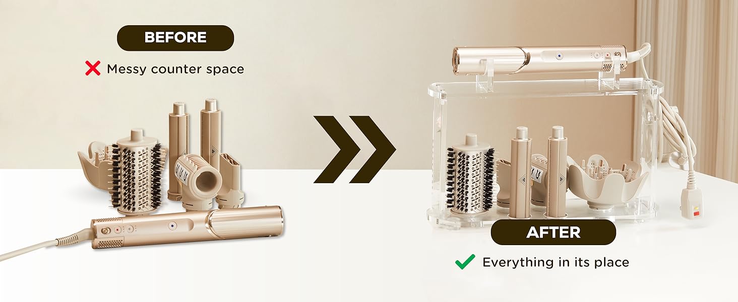 shark hair dryer organizer