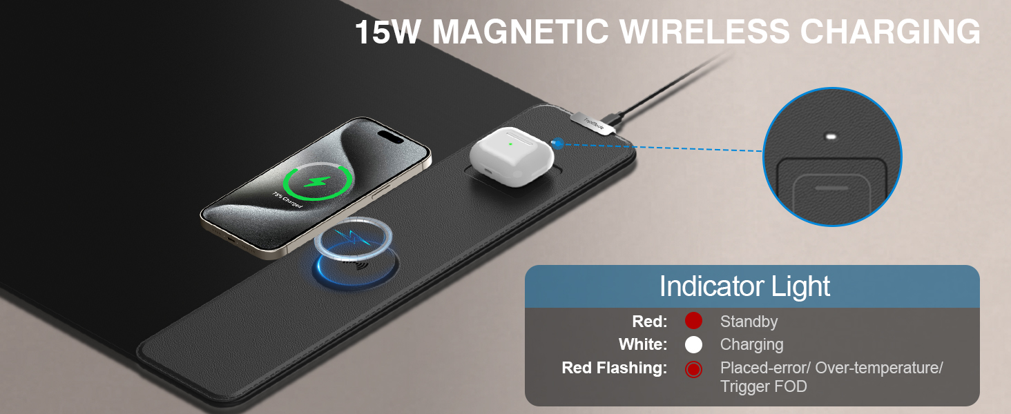 15W Magnetic Wireless Charging