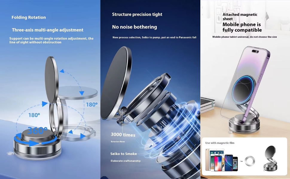 powerful magnetic phone holder for car