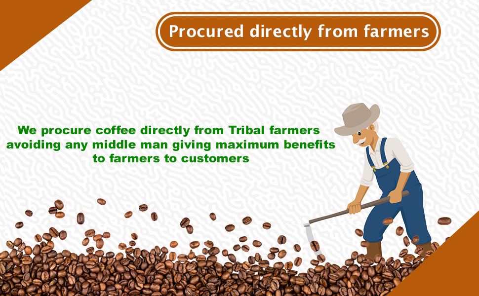 Cafe Paraiso Organic Filter Coffee from the Tribal Region of Araku Valley SPN-MX9E8