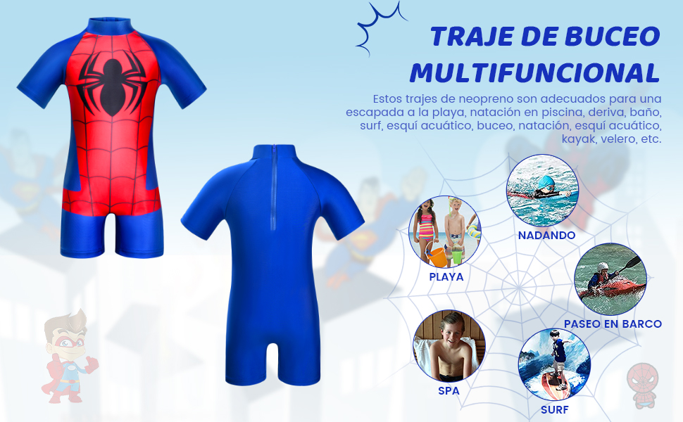 Niño Una Piezas Traje de Baño