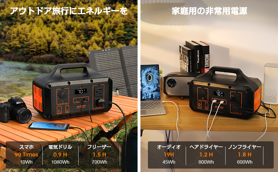 Amazon.co.jp: Miicashic ポータブル電源 1021w 家庭用蓄電池 大