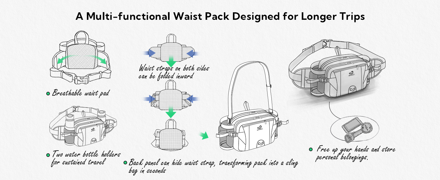 hydration waist pack