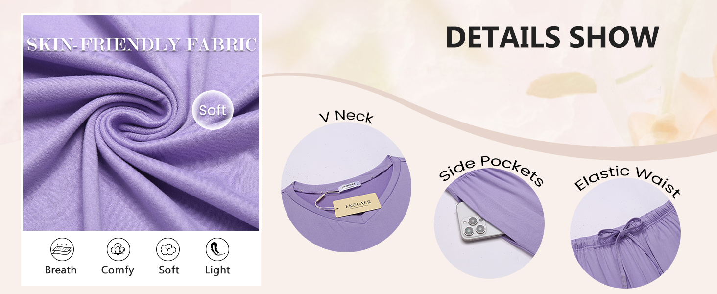 Womens 2 Pack Pajama Set