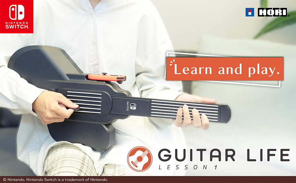 Amazon.com: HORI Guitar Life for Nintendo Switch - Guitar