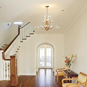 vintage farmhouse chandelier