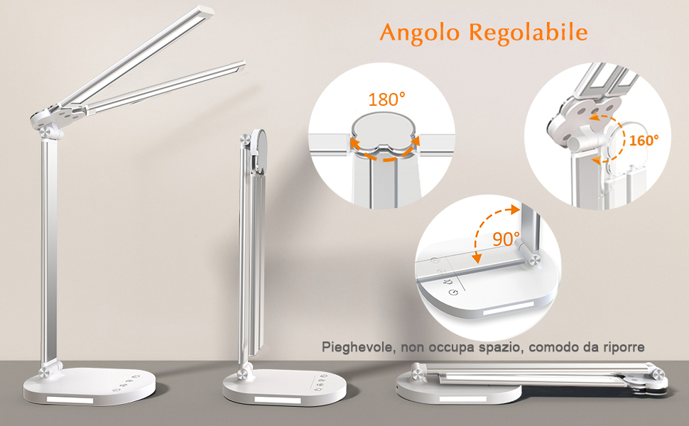 regolazione dell'angolo