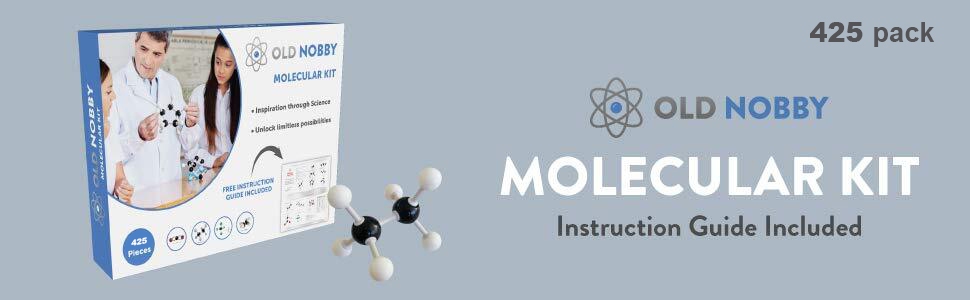 Old Nobby Molecular Kit Instructional Guide Included