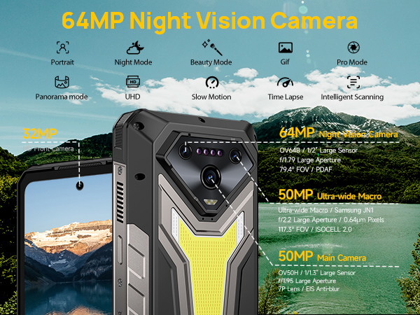 Amazon.com: Ulefone Armor 34 Pro 5G Rugged Smartphone with