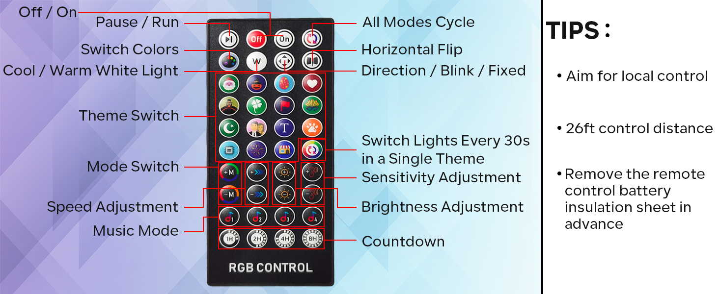 curtain lights for bedroom Pastel-colored curtain lights Floral curtain lights