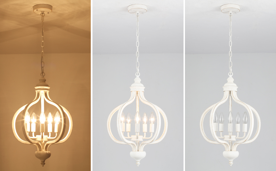 rustic light fixture