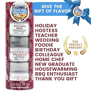 아침 식사를 위해 만들어졌습니다: 아침 식탁을 위한 양념 | 선물세트 3 5