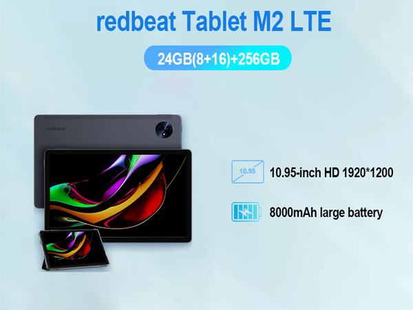 redbeat E3 12GB(6+6)+256GB-2個 Amazon.com : redbeat Gaming Tablet Android 14，11