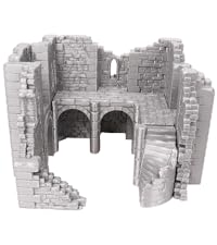 Amazon.com: Castle Tower Ruin - Tabletop Terrain for Fantasy