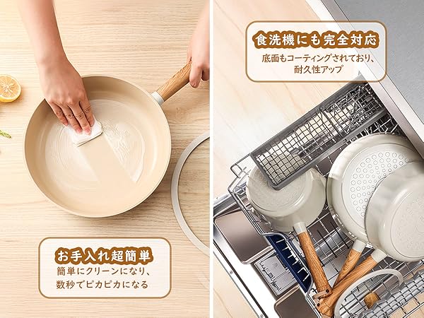 Amazon | SENSARTE PASCAシリーズ フライパンセット 鍋セット