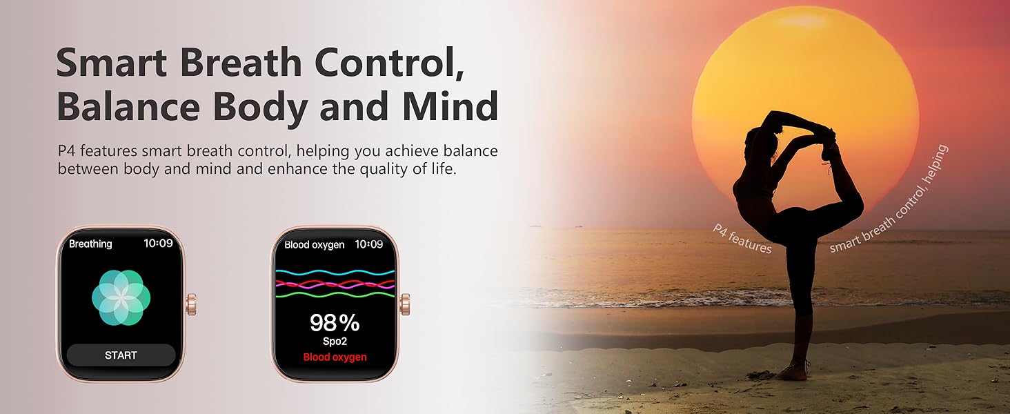 ASWEE Smart Watch (Answer/Dial Call),Fitness Tracker with 1