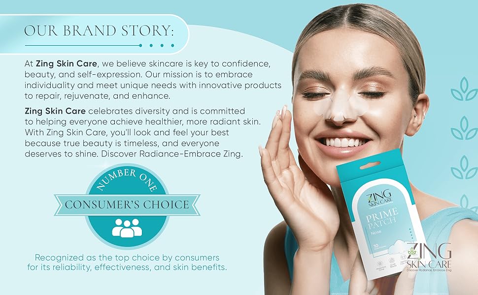 Brand story Zing Skin Care consumer choice