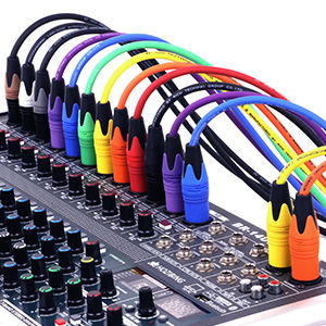 Mixing console