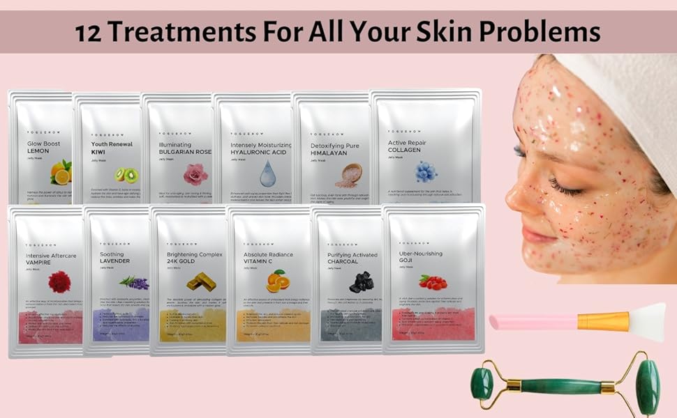 jelly mask, jelly face mask, jelly mask for facial, Vajacial Jelly Mask, hydrojelly Mask hydro jelly