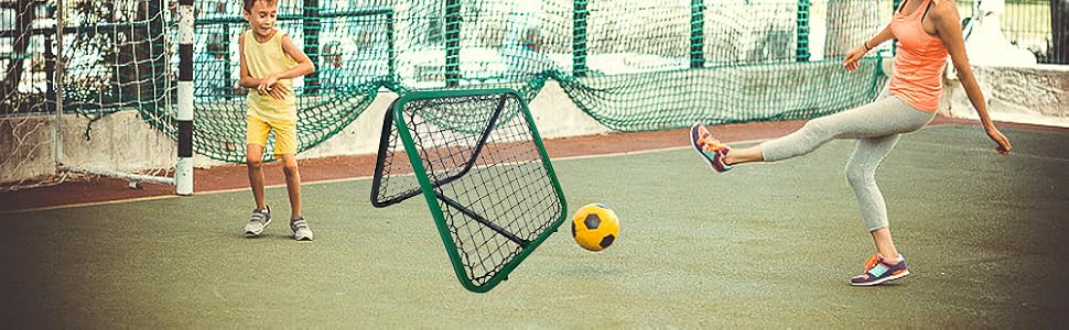 タイムセール　リバウンドネット　Mengke 両面　サッカー　野球 Amazon | Mengkeリバウンドネット 両面 リバウンドネット 室内