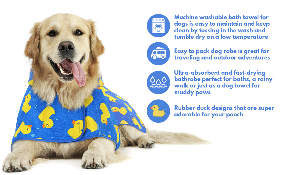 dog towels for drying dogs large dog bath robe dog towel robe dog bathing towel dog robe towel