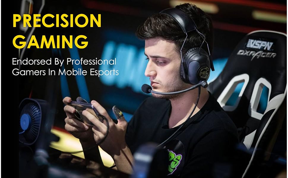 PRECISION GAMING Endorsed By Professional Gamers In Mobile Esports