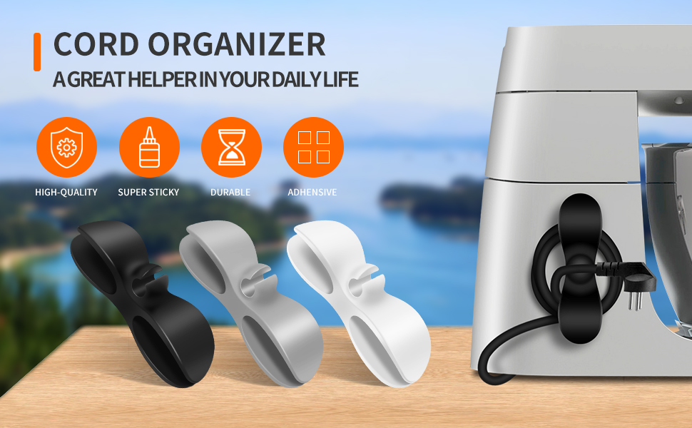 Cord Organizer for Appliances, Upgraded Wire Organizers