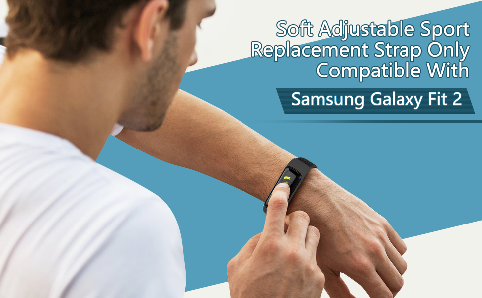 Samsung Galaxy Fit 2 Nylon Sport Replacement Strap