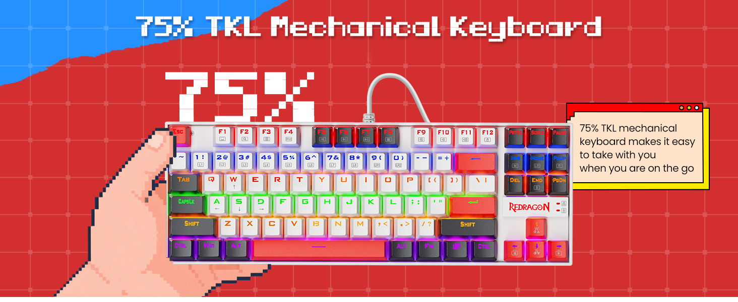75% gaming keyboard