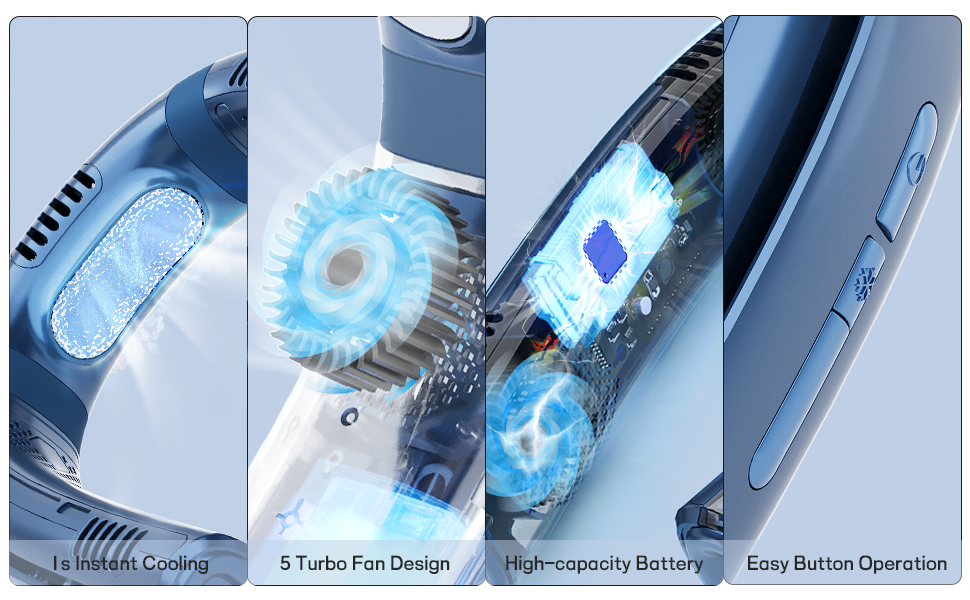 Amazon.com: Zymise Neck Fan Air Conditioner Portable