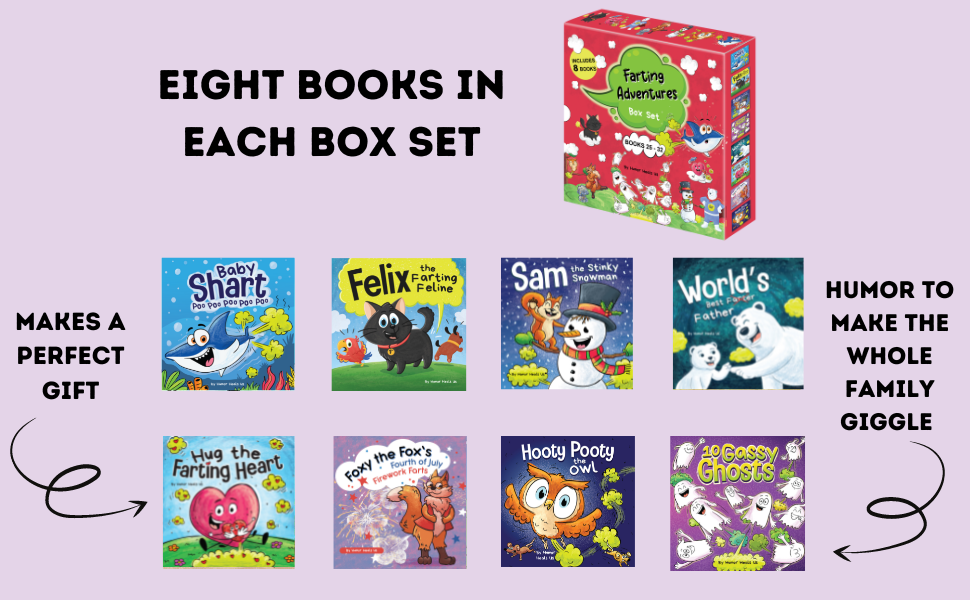 humor heals us box sets farting adventures box set baby shart harry the farting heart box set