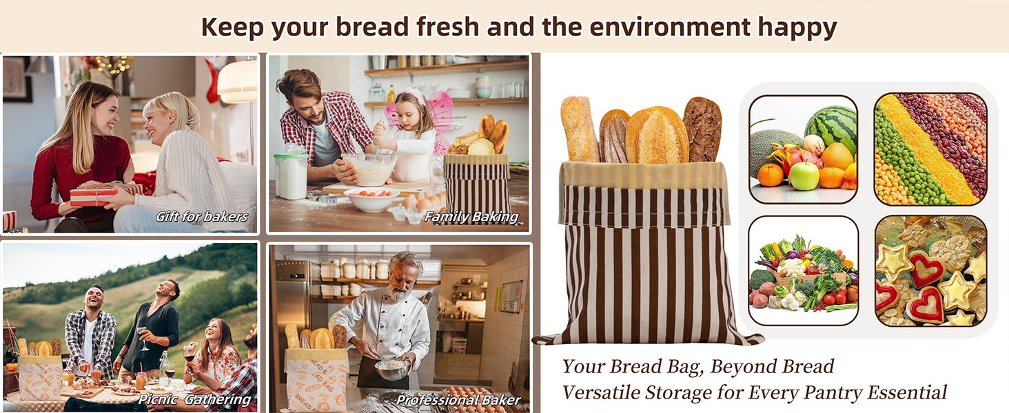 Bread Bags for Homemade Bread