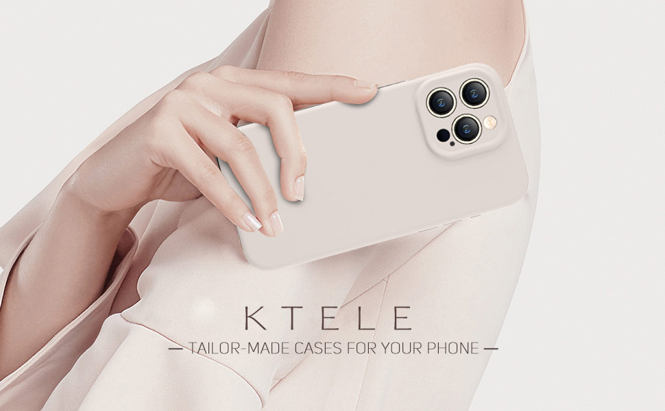 KTELE Compatible with iPhone 13 Case 6.1 inch Premium Liquid Silicone