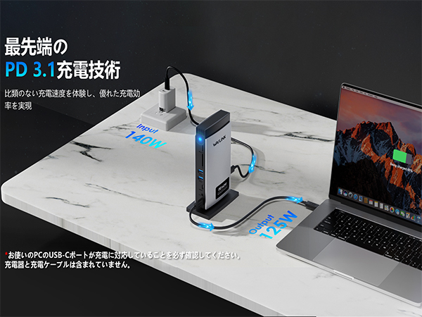 Amazon | WAVLINK11-in-1 USB-Cドッキングステーション、3画面