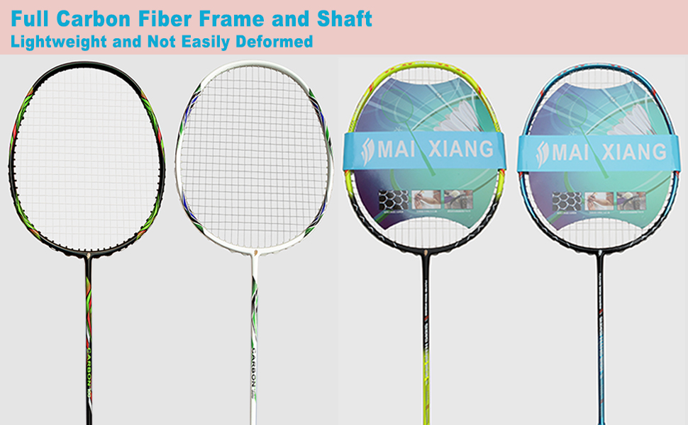 Full Carbon Fiber Frame and Shaft, Lightweight and Not Easily Deformed