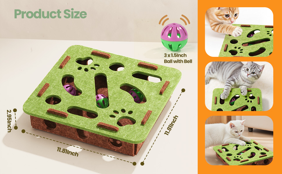 Interactive Cat Toys Felt