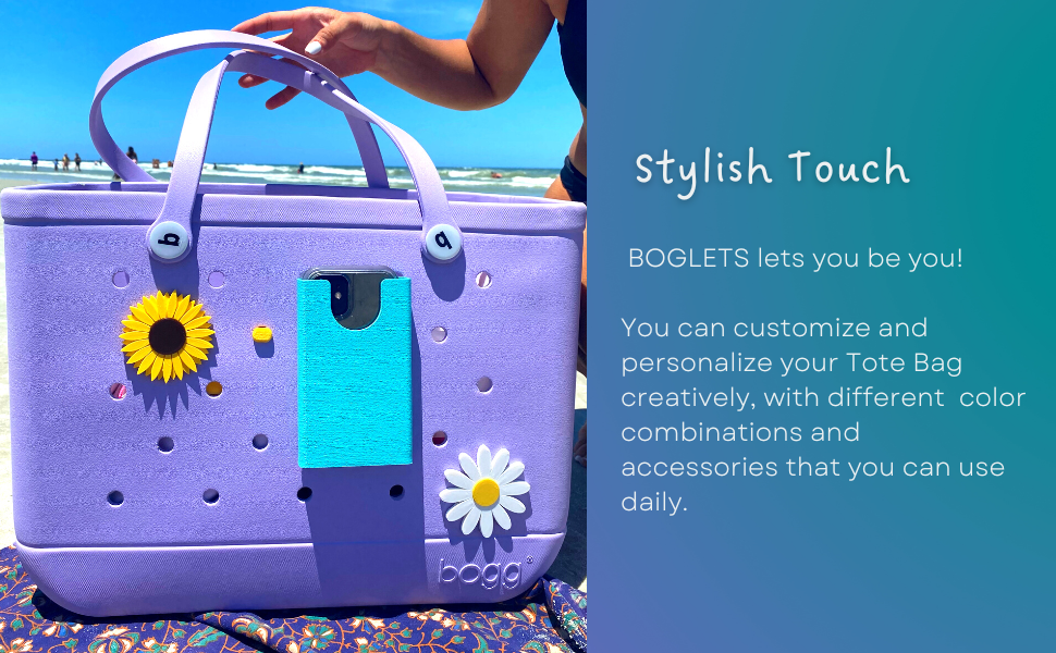 BOGLETS - Phone Holder Accessory - Multi-colors - Compatible with Simply Southern bags.