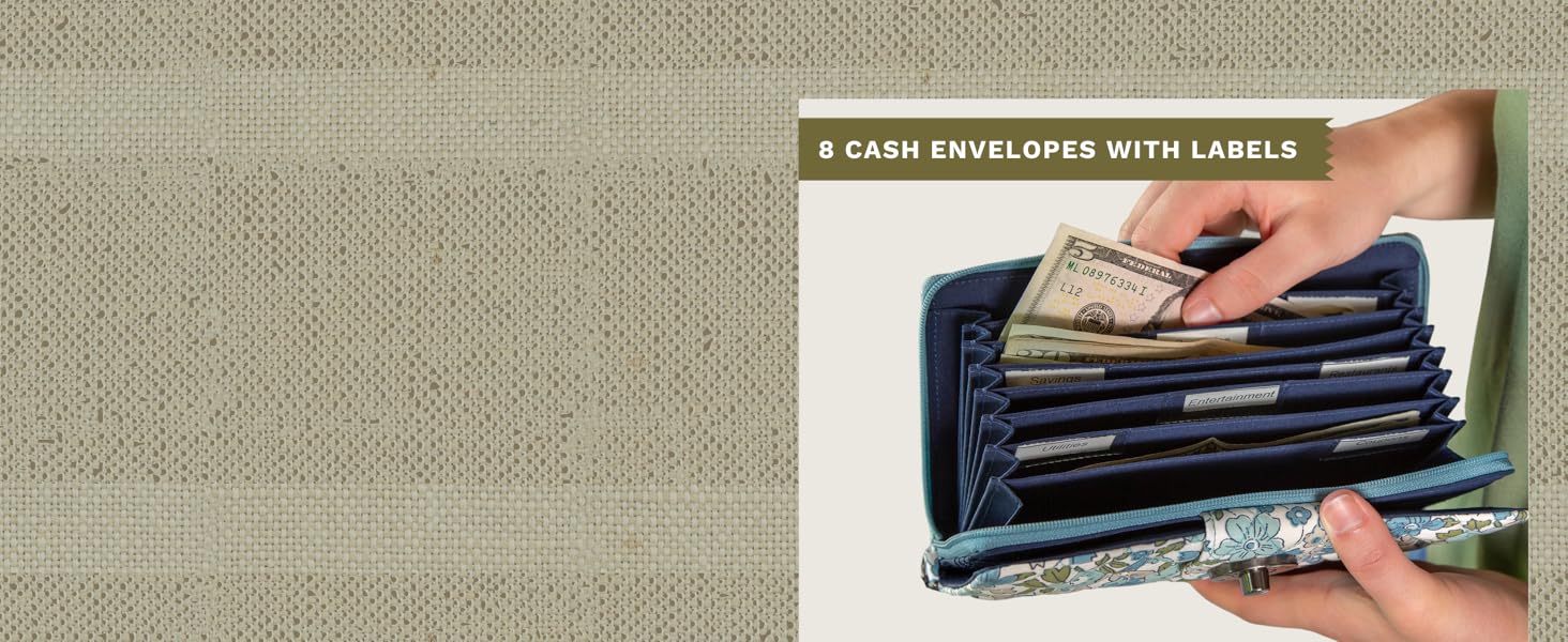 billeteras de mujer bradley turnlock money envelopes a7 binder wallet rachel cruze financial peace