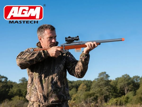 Amazon.com: AGM MASTECH M24 Soft Bullet Toy Gun, Empty Shell