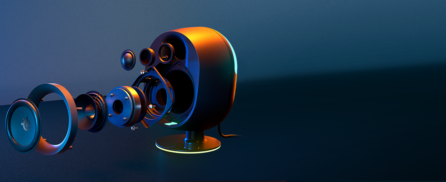 Diseño de altavoces en 2 direcciones