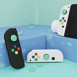 Amazon.com: eXtremeRate PlayVital Switch Joystick Caps