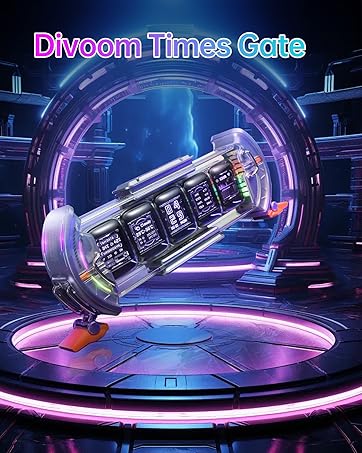 【未開封】Divoom Times Gate 置き時計 デジタル ピクセルアート Amazon.co.jp: Divoom Times Gate 置き時計 おしゃれ デジタル