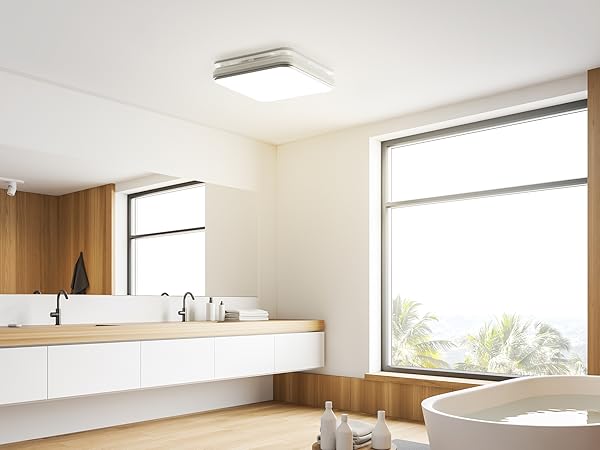 bathroom exhaust fan with light